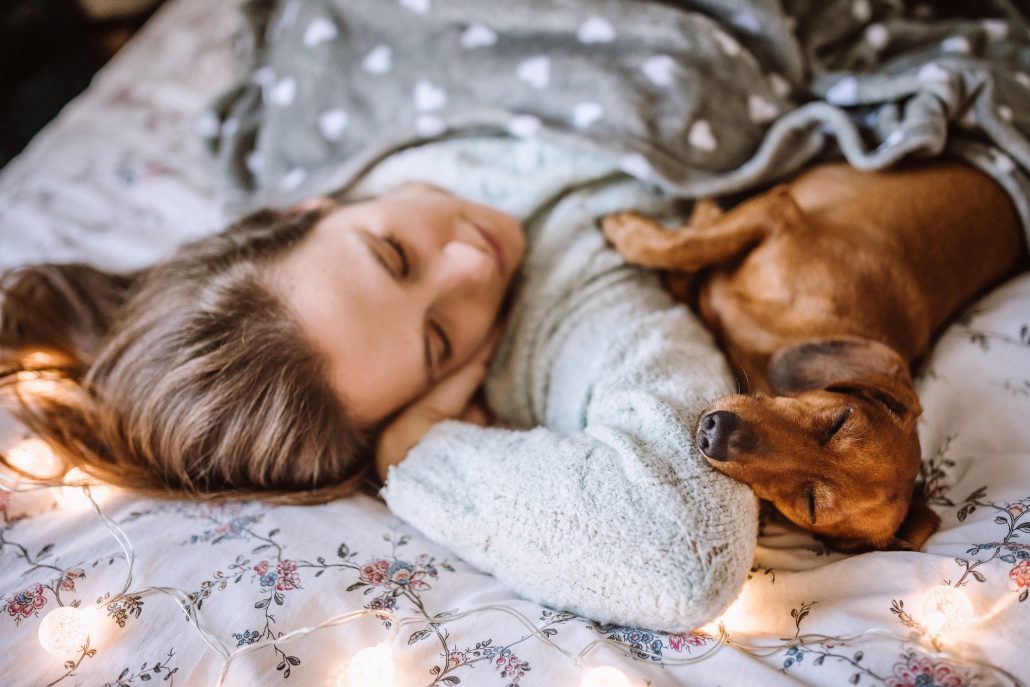 Getting rest during the holidays is important.